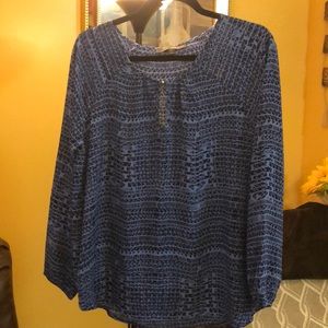 🔷harvé benard blue long sleeves Blouse 🔷